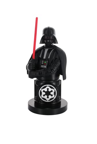 Cableguys Gaming-Figur Star Wars Darth Vader - Zubehör Halterung für Controller oder Smartphone - Inklusive USB-Kabel - 20 cm von Cableguys
