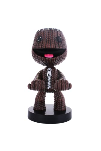 Konix Cable Guys - Sackboy Little Big Planet Gaming Accessories Holder & Phone Holder for Most Controller (Xbox, Play Station, Nintendo Switch) & Phone von Cableguys