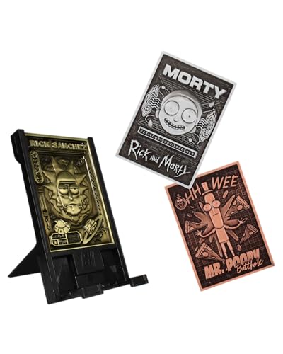 Cable Guys - Rick & Morty - Digiplate Phone stand and Metal Plate Collectibles von Cableguys