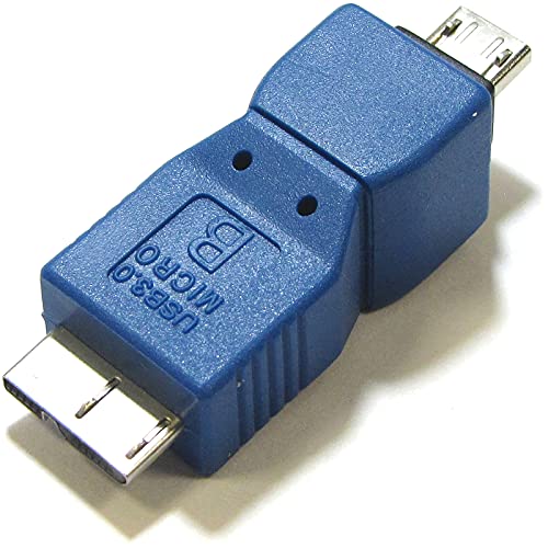 BeMatik - Adapter USB 3.0 auf USB 2.0 (Micro-USB-Micro-USB A Stecker auf B-Stec von Cablematic