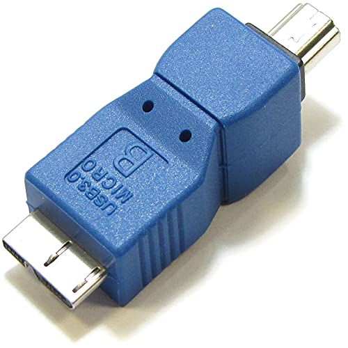 BeMatik - Adapter USB 3.0 auf USB 2.0 (Micro-USB auf mini USB A Stecker B-Stecke von Cablematic
