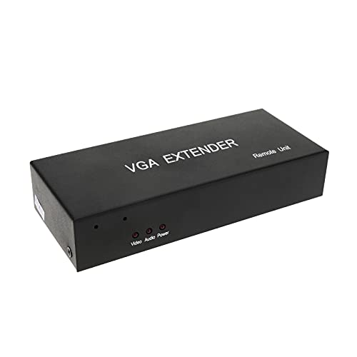 BeMatik - DYLINK Extender VGA-und Audio über Cat.5 UTP 300m REMOTE von Cablematic