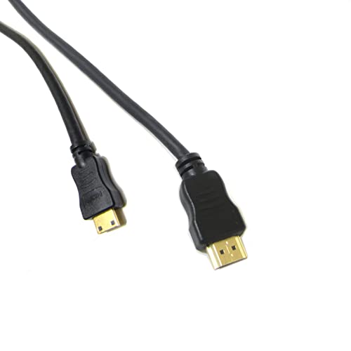 BeMatik - HDMI 1.4 Kabel HDMI-A Stecker auf HDMI-C männlich 1 m von Cablematic
