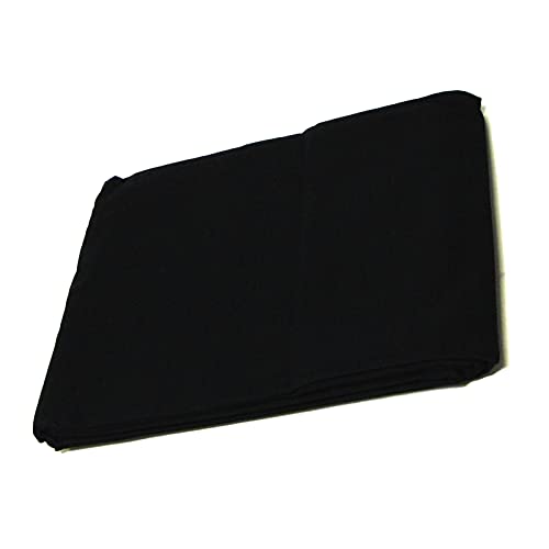 BeMatik - Stoffhintergrund in schwarz 300x300cm von Cablematic