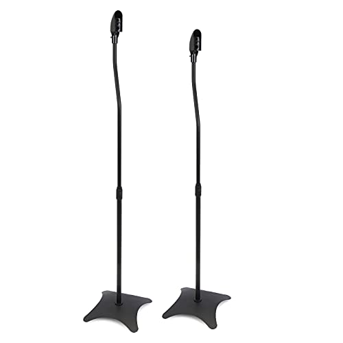 BeMatik - Universal lautsprecherständer schwarz 2 stück von Cablematic