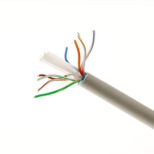 Cablematic Cat.6 FTP Kabeltrommel 26AWG Flexible LSHF (305m) von Cablematic