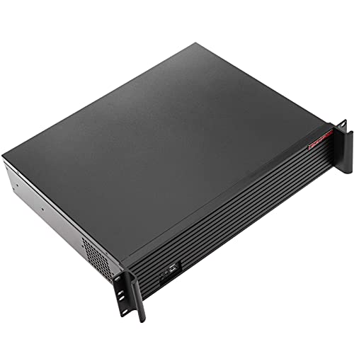 RackMatic - Server Gehäuse Chassis Rack 19" IPC microATX 2HE 2x3.5" Tiefe 350mm RackMatic - Server Gehäuse Chassis Rack 19" IPC microATX 2HE 2x3.5" Tiefe 350mm von Cablematic