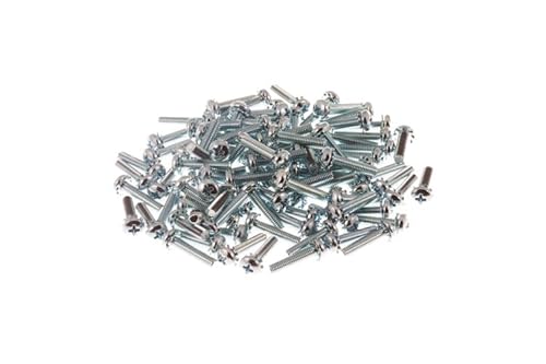 CablesAndKits Käfigmutterschrauben für Rackmontage, 12–24, 100 Stück CablesAndKits Käfigmutterschrauben für Rackmontage, 12–24, 100 Stück von CablesAndKits