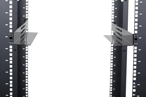 CablesAndKits Voll verstellbare Server-Rackschienen mit 4 Pfosten, 1 HE Höhe, 14 Gauge Stahl, schwarz pulverbeschichtet, passend für 48,3 cm, 58,4 cm, 76,2 cm Racks, 51,4 cm - 84,5 cm Tiefe CablesAndKits Voll verstellbare Server-Rackschienen mit 4 Pfosten, 1 HE Höhe, 14 Gauge Stahl, schwarz pulverbeschichtet, passend für 48,3 cm, 58,4 cm, 76,2 cm Racks, 51,4 cm - 84,5 cm Tiefe von CablesAndKits