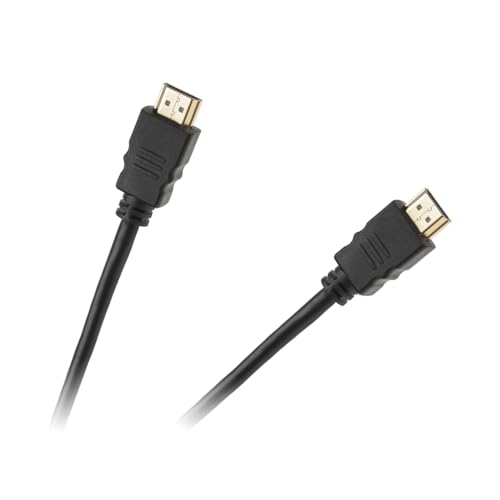 Cabletech Eco-Line HDMI Kabel 1,8 m HDMI 2.0 | 4K 60Hz HDR ARC Ethernet | Schwarz | Kompatibel mit TV Monitor Blu-Ray Konsole Receiver | Hochwertige Verarbeitung Cabletech Eco-Line HDMI Kabel 1,8 m HDMI 2.0 | 4K 60Hz HDR ARC Ethernet | Schwarz | Kompatibel mit TV Monitor Blu-Ray Konsole Receiver | Hochwertige Verarbeitung von Cabletech