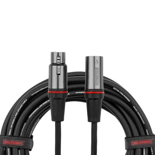 Gator Cableworks GCWH-XLR-03 Headliner Series 3 Foot (0,9m) XLR Microphone von Cableworks