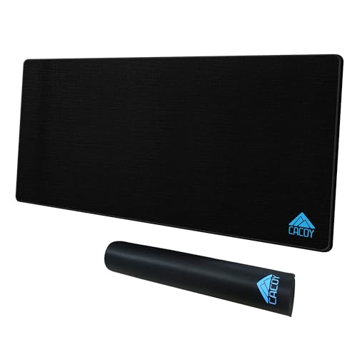 Cacoy 1000x400 mm Großes Gaming-Mauspad XXL, Multifunktional Computer-Mauspad für Office, Verlängert Gaming Mausmatte, Anti Rutsch Schreibtischunterlage für Büro und Zuhause, Schwarz Cacoy 1000x400 mm Großes Gaming-Mauspad XXL, Multifunktional Computer-Mauspad für Office, Verlängert Gaming Mausmatte, Anti Rutsch Schreibtischunterlage für Büro und Zuhause, Schwarz von Cacoy