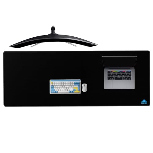 Cacoy 1600x600 mm Übergröße Gaming-Mauspad XXXL, Großformat Büro Schreibtischunterlage, Großes Rechteckig Computer-Mauspad, Verlängert rutschfeste Mausmatte, Schwarz Cacoy 1600x600 mm Übergröße Gaming-Mauspad XXXL, Großformat Büro Schreibtischunterlage, Großes Rechteckig Computer-Mauspad, Verlängert rutschfeste Mausmatte, Schwarz von Cacoy