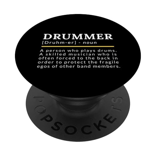Drummer Nomen Definition PopSockets Klebender PopGrip Drummer Nomen Definition PopSockets Klebender PopGrip von Cactiophia