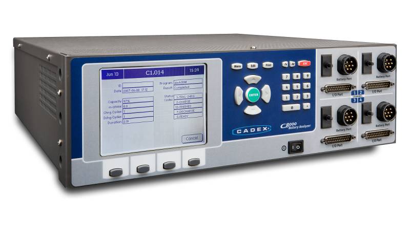 Batterie-Testsystem Cadex C8000 von Cadex