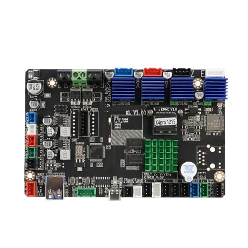 3D-Drucker-Mainboard, Hohe Geschwindigkeit, Mit Firmware, Direkter Ersatz, Klipper-Mainboard – Kompatibel Mit Artillery X4 Pro/Plus(X4 Plus Printer) von Cadfghjk