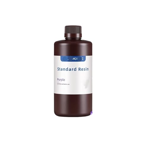 Cadfghjk 3 Kg Standard-UV-Harz for 3D-Drucker Photon-Druckmaterial, Figurenmodelle, LCD-UV-Normalflüssigkeit – Kompatibel Mit Photon(3kg Purple) von Cadfghjk