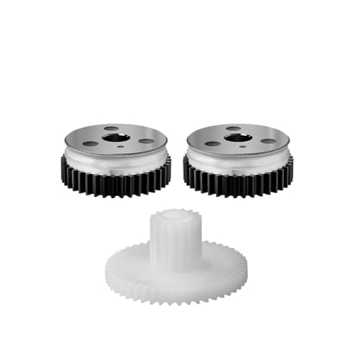 Extruderzahnräder Im Lieferumfang Enthalten: 2 Stück Schwarzes Zahnrad Und 1 Stück Weißes Zahnrad. 3D-Druckerzubehör – Kompatibel Mit Flying Bear Ghost 6 Reborn 2 Aone 2(2 set) von Cadfghjk