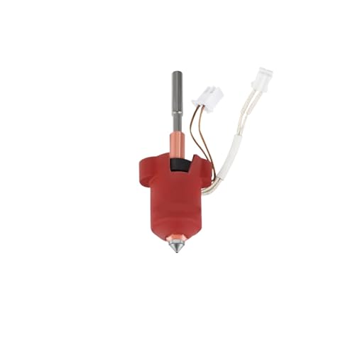 Keramik-Heizkopf-Kits, Rote Integrierte Düse, Keramik-Heizkopf-Kit, 3D-Druckerzubehör – Kompatibel Mit Creality K1 Max/K1C von Cadfghjk