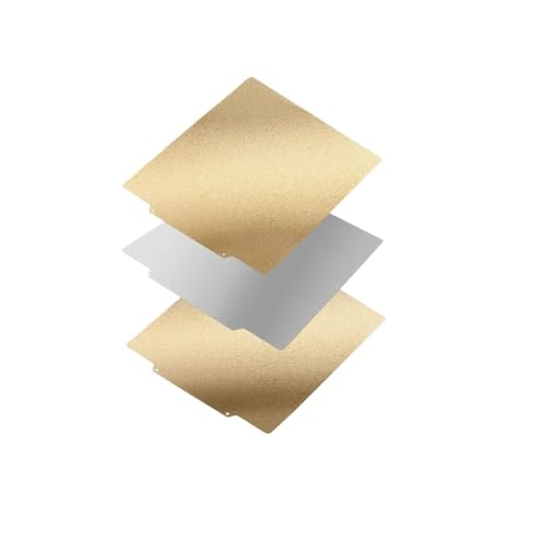 PEI-Blatt, 350 X 350 Mm, Heizbett-Bauplatte Mit Glatter, Strukturierter PET-PEI-Magnetbasis, 3D-Drucker-Bauplatte – Kompatibel Mit Voron 2.4(PEI No Base) von Cadfghjk