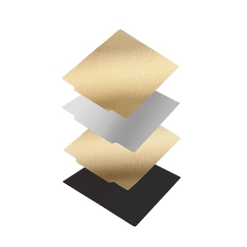 PEI-Blatt, 350 X 350 Mm, Heizbett-Bauplatte Mit Glatter, Strukturierter PET-PEI-Magnetbasis, 3D-Drucker-Bauplatte – Kompatibel Mit Voron 2.4(PEI with Base) von Cadfghjk