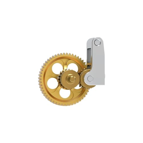 Panda Claw RNC Nanobeschichtetes Stirnrad Aus Gehärtetem Stahl, Drop-in-Upgrade, Hochpräzises 3D-Druckerzubehör – Kompatibel Mit BambuLab P1 X1 A1(For X1 P1 Series) von Cadfghjk