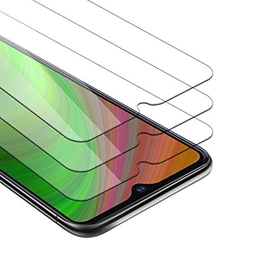 Cadorabo 3X Panzer Schutz Glas für WIKO View 4-3 Stück Schutzfolie in Ultra-Klar Hüllen freundlich - Gehärtetes (Tempered) Glas Dipslayschutz Folie in 9H Härte Anti Kratzer von Cadorabo