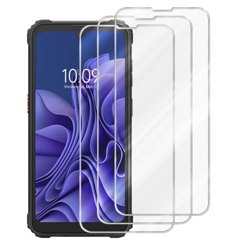 Cadorabo 3x Panzer Schutz Glas für Blackview BV5300 / BV5300 PRO - 3 Stück Schutzfolie in Ultra-Klar Hüllen freundlich - Gehärtetes (Tempered) Glas Dipslayschutz Folie in 9H Härte Anti Kratzer von Cadorabo