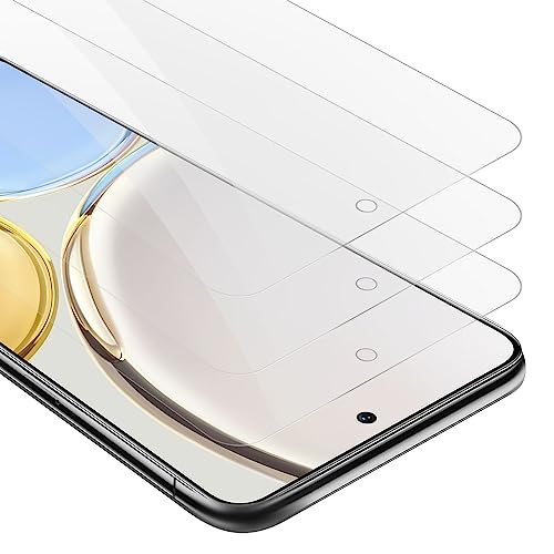 Cadorabo 3x Panzer Schutz Glas für Honor MAGIC 4 LITE - 3 Stück Schutzfolie in Ultra-Klar Hüllen freundlich - Gehärtetes (Tempered) Glas Dipslayschutz Folie in 9H Härte Anti Kratzer von Cadorabo