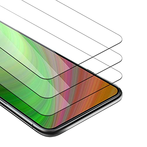 Cadorabo 3x Panzer Schutz Glas für ZTE Axon 20 5G - 3 Stück Schutzfolie in Ultra-Klar Hüllen freundlich - Gehärtetes (Tempered) Glas Dipslayschutz Folie in 9H Härte Anti Kratzer von Cadorabo