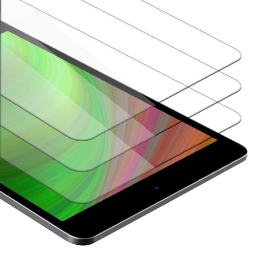 Cadorabo 3x Tablet Panzer Schutz Glas für Apple iPad 2/3 / 4-3 Stück Schutzfolie in Ultra-Klar Hüllen freundlich - Gehärtetes (Tempered) Glas Dipslayschutz Folie in 9H Härte Anti Kratzer von Cadorabo