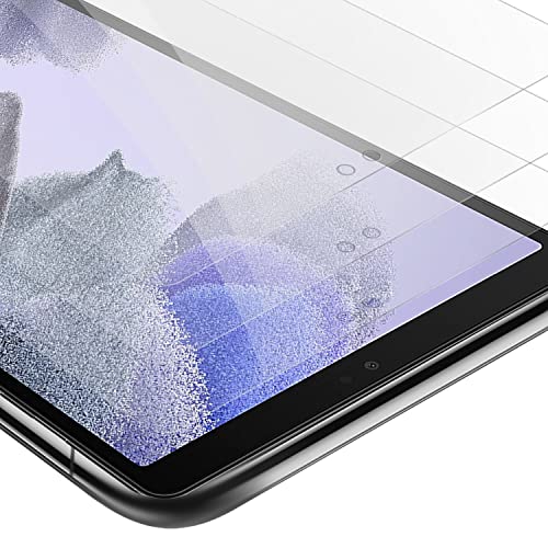 Cadorabo 3X Tablet Panzer Schutz Glas für Samsung Galaxy Tab A7 LITE (8.7 Zoll) - 3 Stück Schutzfolie in Ultra-Klar Hüllen freundlich - Gehärtetes (Tempered) Glas Dipslayschutz Folie in 9H von Cadorabo