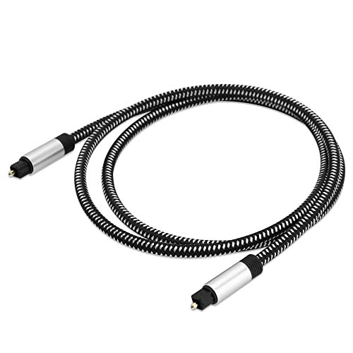 Cadorabo Digitales Audio Kabel 3m in Schwarz - Toslink zu Toslink Kabel - Optisches Digitalkabel für Stereoanlage, Soundbar, Heimkino Cadorabo Digitales Audio Kabel 3m in Schwarz - Toslink zu Toslink Kabel - Optisches Digitalkabel für Stereoanlage, Soundbar, Heimkino von Cadorabo