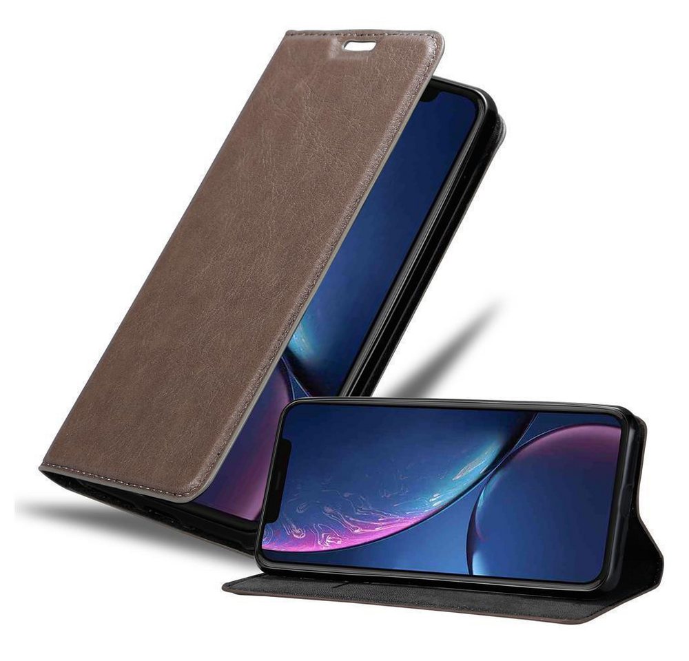 Cadorabo Handyhülle für iPhone 11 Hülle Apple iPhone 11, Hülle Schutzhülle mit Standfunktion, Magnetverschluss und Kartenfach Cadorabo Handyhülle für iPhone 11 Hülle Apple iPhone 11, Hülle Schutzhülle mit Standfunktion, Magnetverschluss und Kartenfach von Cadorabo