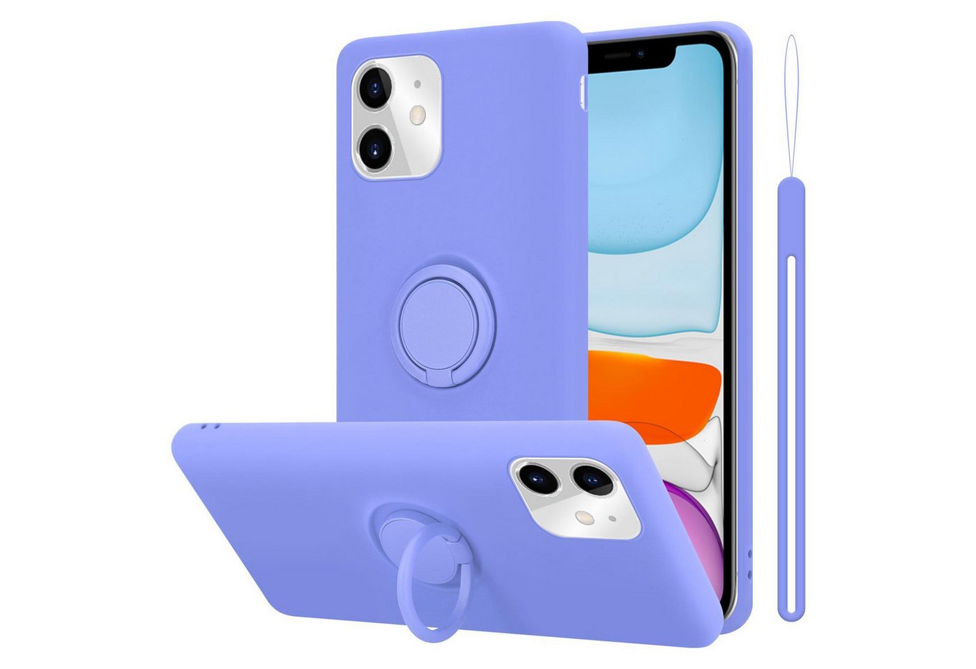 Cadorabo Handyhülle für iPhone 11 Hülle Apple iPhone 11, Robustes Hard Case - Handy Schutzhülle - Hülle - Back Cover Bumper Cadorabo Handyhülle für iPhone 11 Hülle Apple iPhone 11, Robustes Hard Case - Handy Schutzhülle - Hülle - Back Cover Bumper von Cadorabo