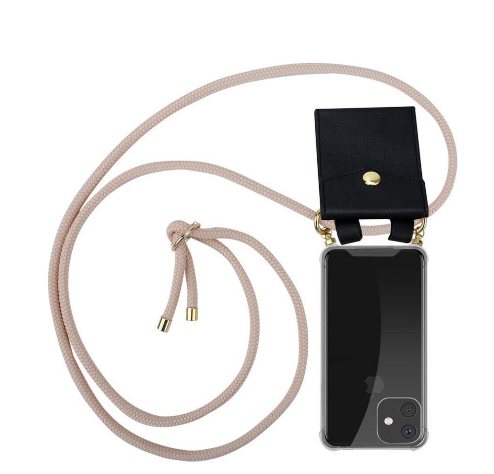 Cadorabo Handyhülle für iPhone 11 PRO Kette Apple iPhone 11 PRO, Flexible TPU Silikon Handy Schutzhülle - Hülle - mit Handykette Cadorabo Handyhülle für iPhone 11 PRO Kette Apple iPhone 11 PRO, Flexible TPU Silikon Handy Schutzhülle - Hülle - mit Handykette von Cadorabo