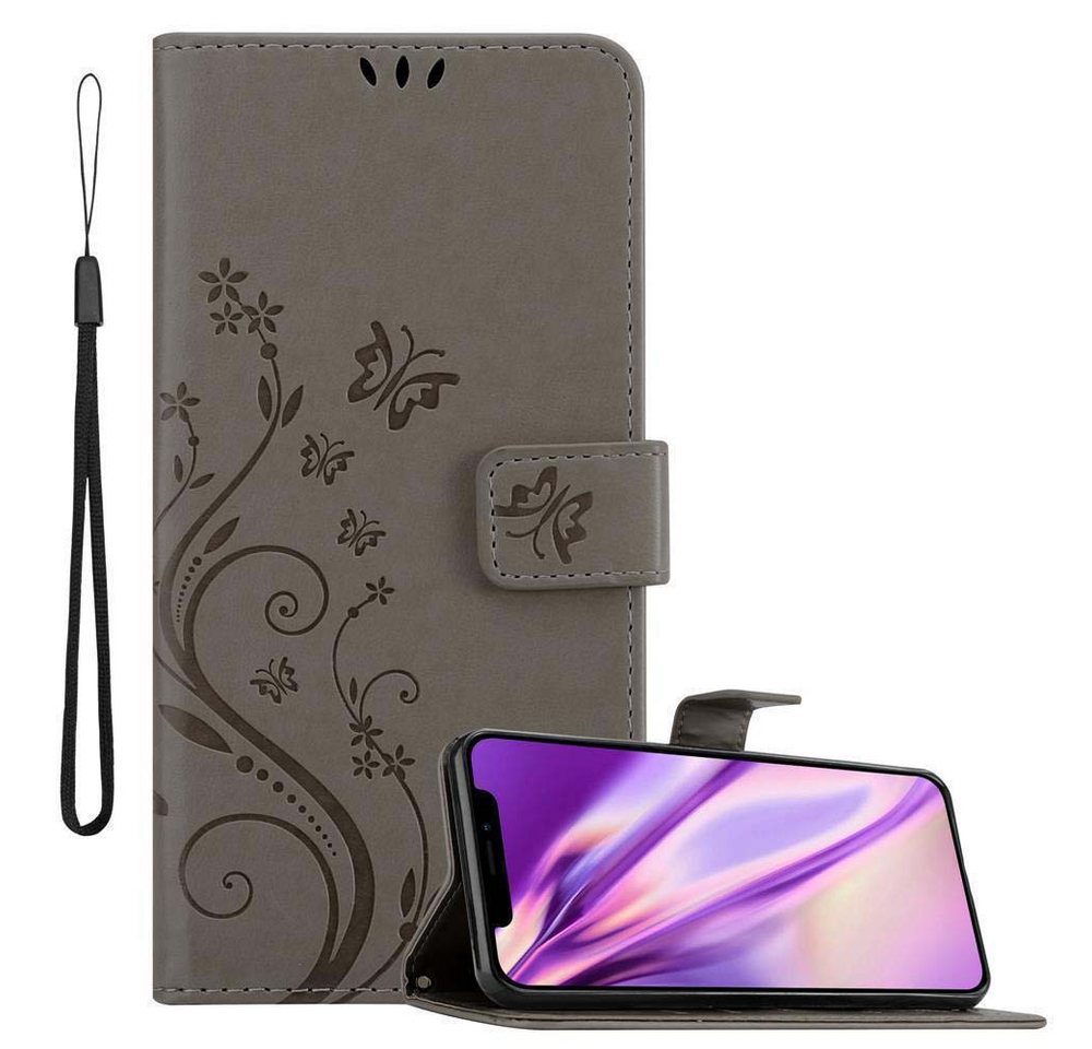 Cadorabo Handyhülle für iPhone 11 PRO Hülle Apple iPhone 11 PRO, Hülle Schutzhülle Blumen Flower mit Standfunktion Kartenfach Magnet Cadorabo Handyhülle für iPhone 11 PRO Hülle Apple iPhone 11 PRO, Hülle Schutzhülle Blumen Flower mit Standfunktion Kartenfach Magnet von Cadorabo