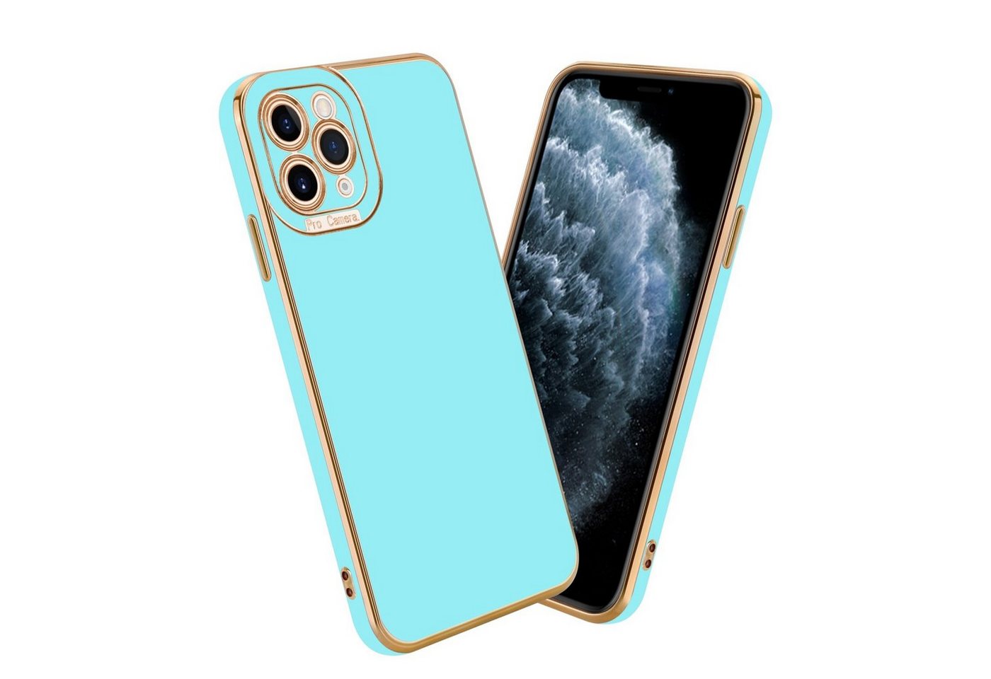 Cadorabo Handyhülle für iPhone 11 PRO Hülle Apple iPhone 11 PRO, Schutzhülle - TPU Silikon Hülle - mit Kameraschutz Cadorabo Handyhülle für iPhone 11 PRO Hülle Apple iPhone 11 PRO, Schutzhülle - TPU Silikon Hülle - mit Kameraschutz von Cadorabo