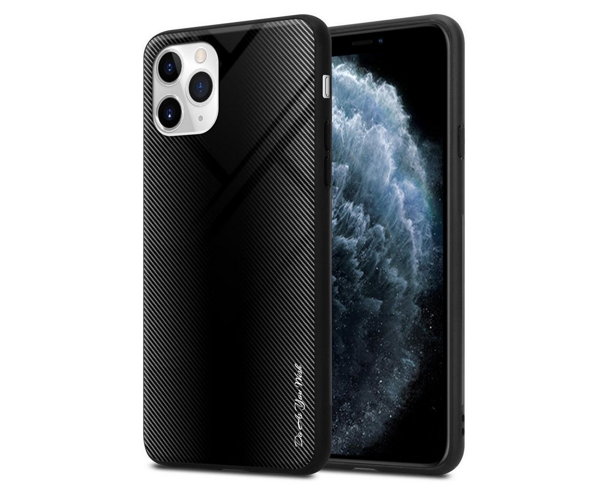 Cadorabo Handyhülle für iPhone 11 PRO MAX Hülle Apple iPhone 11 PRO MAX, Robustes Hard Case - Handy Schutzhülle - Hülle - Back Cover Bumper Cadorabo Handyhülle für iPhone 11 PRO MAX Hülle Apple iPhone 11 PRO MAX, Robustes Hard Case - Handy Schutzhülle - Hülle - Back Cover Bumper von Cadorabo