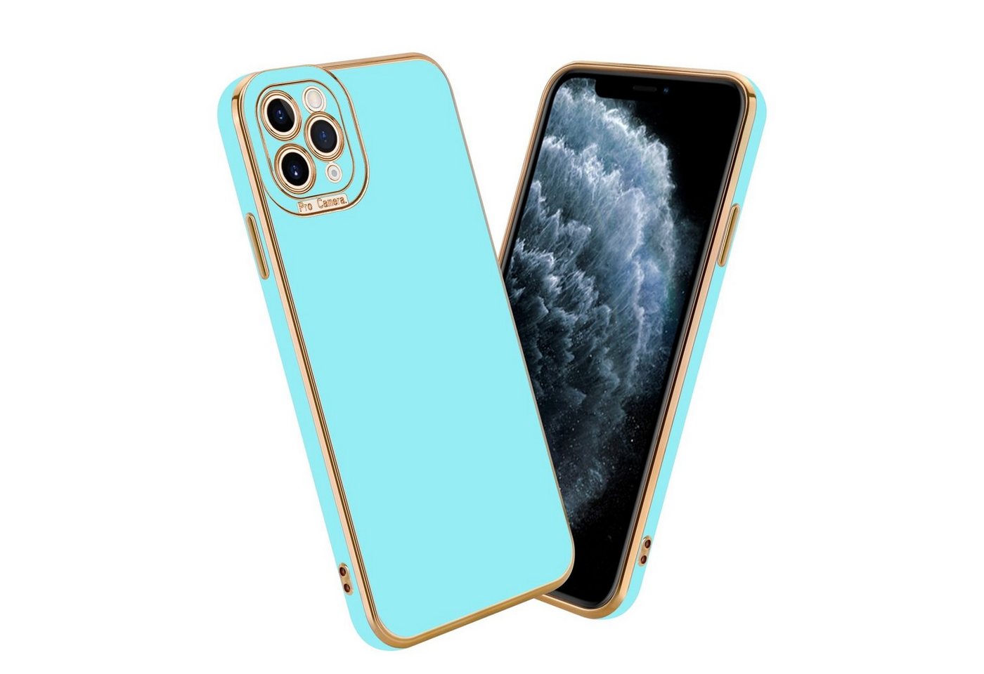 Cadorabo Handyhülle für iPhone 11 PRO MAX Hülle Apple iPhone 11 PRO MAX, Schutzhülle - TPU Silikon Hülle - mit Kameraschutz Cadorabo Handyhülle für iPhone 11 PRO MAX Hülle Apple iPhone 11 PRO MAX, Schutzhülle - TPU Silikon Hülle - mit Kameraschutz von Cadorabo