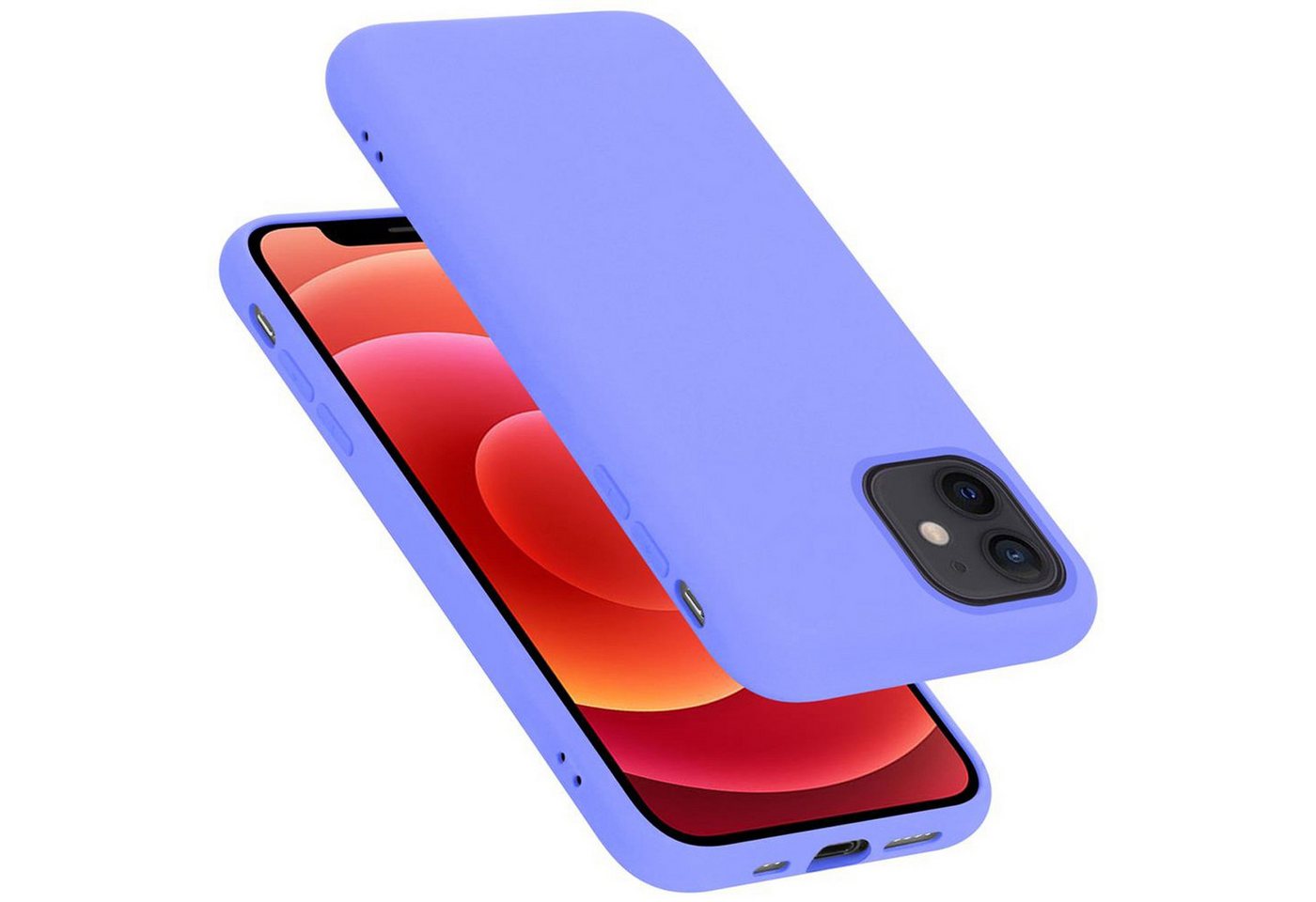Cadorabo Handyhülle für iPhone 12 MINI Hülle Apple iPhone 12 MINI, Flexible Hülle TPU Silikon Schutzhülle Back Cover Case Cadorabo Handyhülle für iPhone 12 MINI Hülle Apple iPhone 12 MINI, Flexible Hülle TPU Silikon Schutzhülle Back Cover Case von Cadorabo