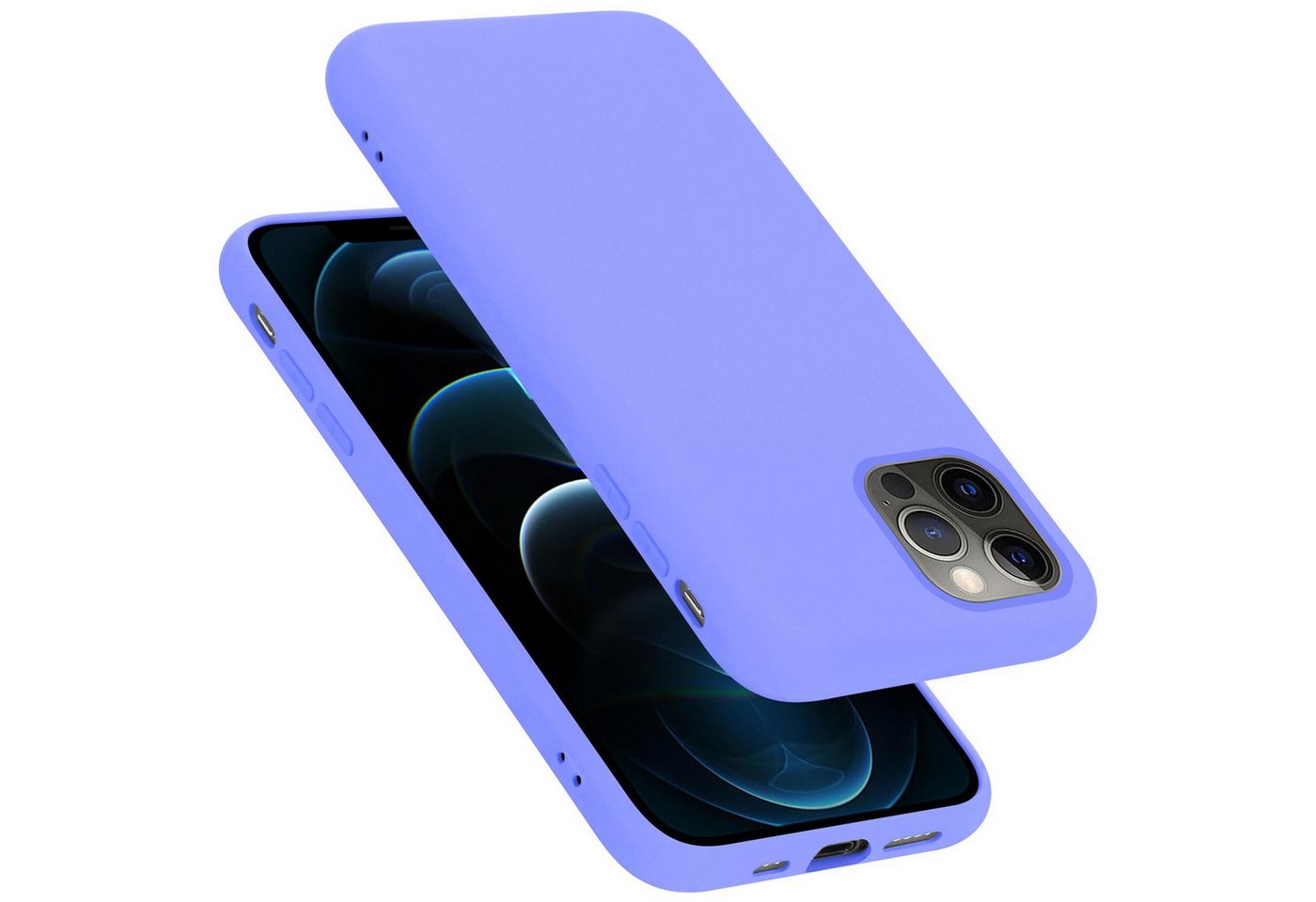 Cadorabo Handyhülle für iPhone 12 PRO MAX Hülle Apple iPhone 12 PRO MAX, Flexible Hülle TPU Silikon Schutzhülle Back Cover Case Cadorabo Handyhülle für iPhone 12 PRO MAX Hülle Apple iPhone 12 PRO MAX, Flexible Hülle TPU Silikon Schutzhülle Back Cover Case von Cadorabo
