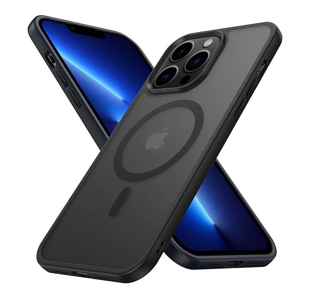 Cadorabo Handyhülle für Apple iPhone 12 PRO MAX Hülle Apple iPhone 12 PRO MAX, Hülle kompatibel mit Magsafe Schutzhülle Cadorabo Handyhülle für Apple iPhone 12 PRO MAX Hülle Apple iPhone 12 PRO MAX, Hülle kompatibel mit Magsafe Schutzhülle von Cadorabo