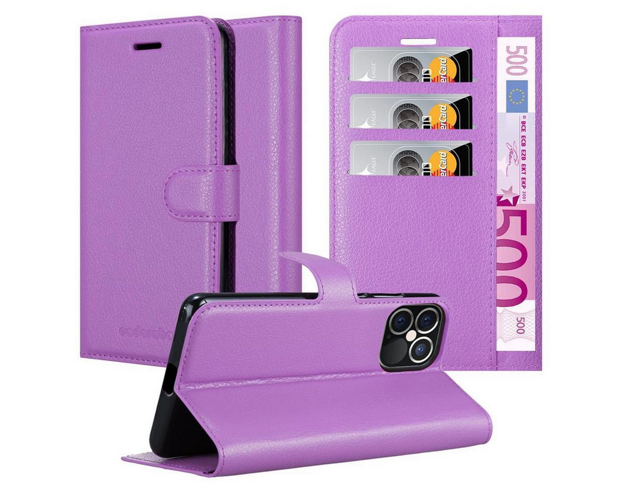 Cadorabo Handyhülle für iPhone 12 PRO MAX Hülle Apple iPhone 12 PRO MAX, Hülle Schutzhülle mit Standfunktion, Kartenfach und Magnetverschluss Cadorabo Handyhülle für iPhone 12 PRO MAX Hülle Apple iPhone 12 PRO MAX, Hülle Schutzhülle mit Standfunktion, Kartenfach und Magnetverschluss von Cadorabo