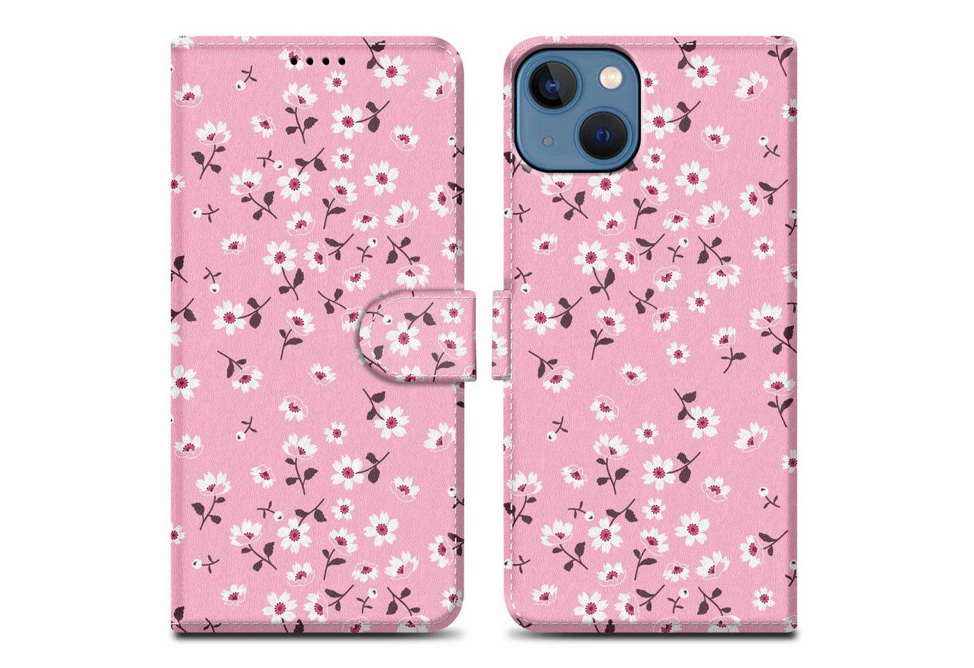 Cadorabo Handyhülle für iPhone 13 Hülle Apple iPhone 13, Handy Schutzhülle - Hülle, Standfunktion, Kartenfach, Magnetverschluss Cadorabo Handyhülle für iPhone 13 Hülle Apple iPhone 13, Handy Schutzhülle - Hülle, Standfunktion, Kartenfach, Magnetverschluss von Cadorabo