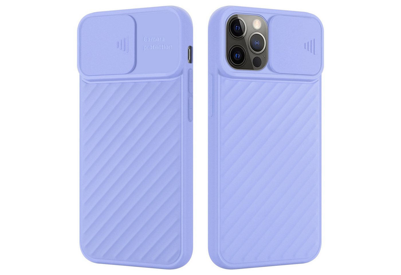 Cadorabo Handyhülle Apple iPhone 13 PRO Apple iPhone 13 PRO, Hülle - Schutzhülle aus flexiblem TPU Silikon und mit Kameraschutz von Cadorabo