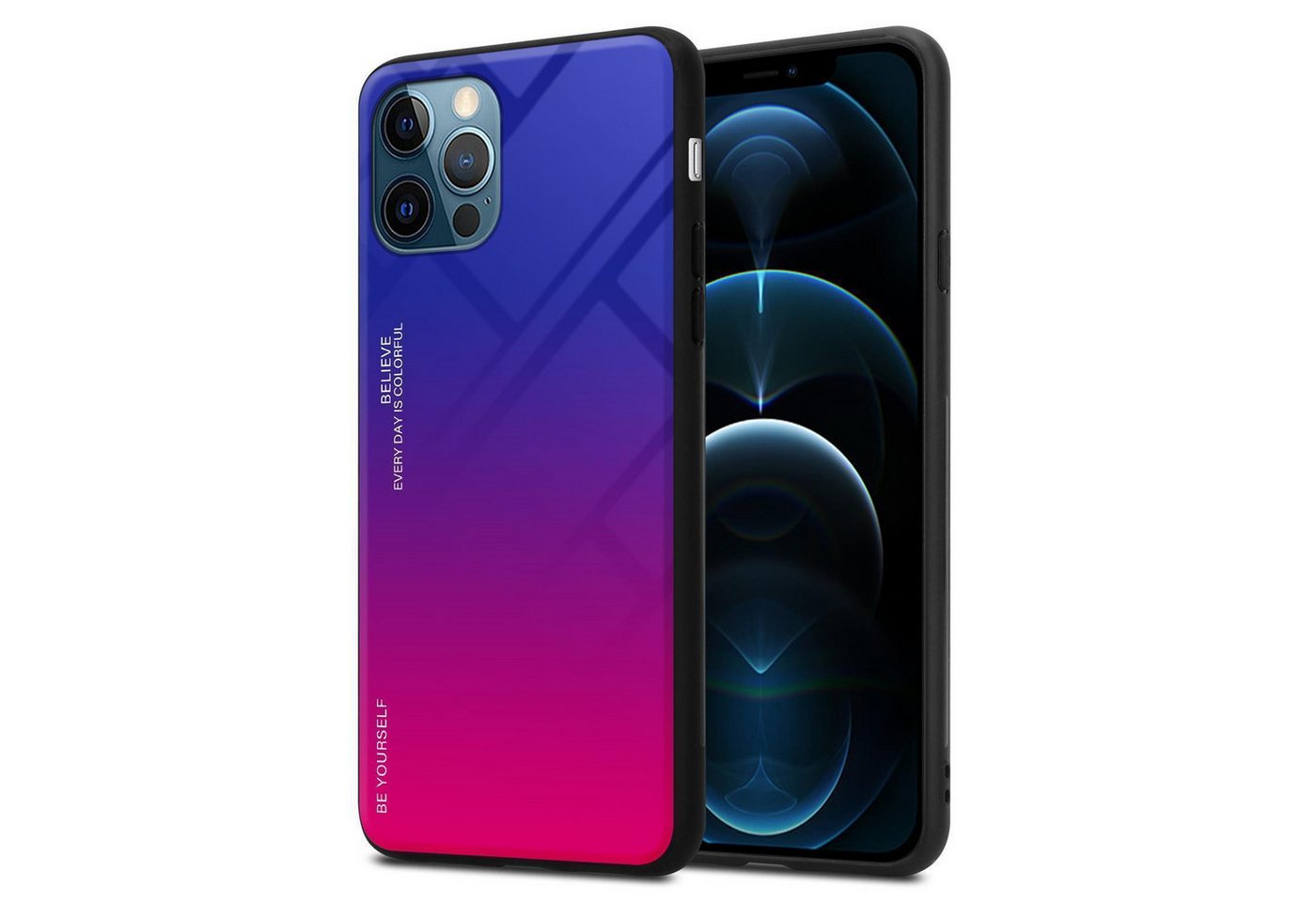 Cadorabo Handyhülle für iPhone 13 PRO MAX Hülle Apple iPhone 13 PRO MAX, Robustes Hard Case - Handy Schutzhülle - Hülle - Back Cover Bumper Cadorabo Handyhülle für iPhone 13 PRO MAX Hülle Apple iPhone 13 PRO MAX, Robustes Hard Case - Handy Schutzhülle - Hülle - Back Cover Bumper von Cadorabo