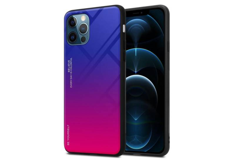 Cadorabo Handyhülle für iPhone 13 PRO MAX Hülle Apple iPhone 13 PRO MAX, Robustes Hard Case - Handy Schutzhülle - Hülle - Back Cover Bumper von Cadorabo