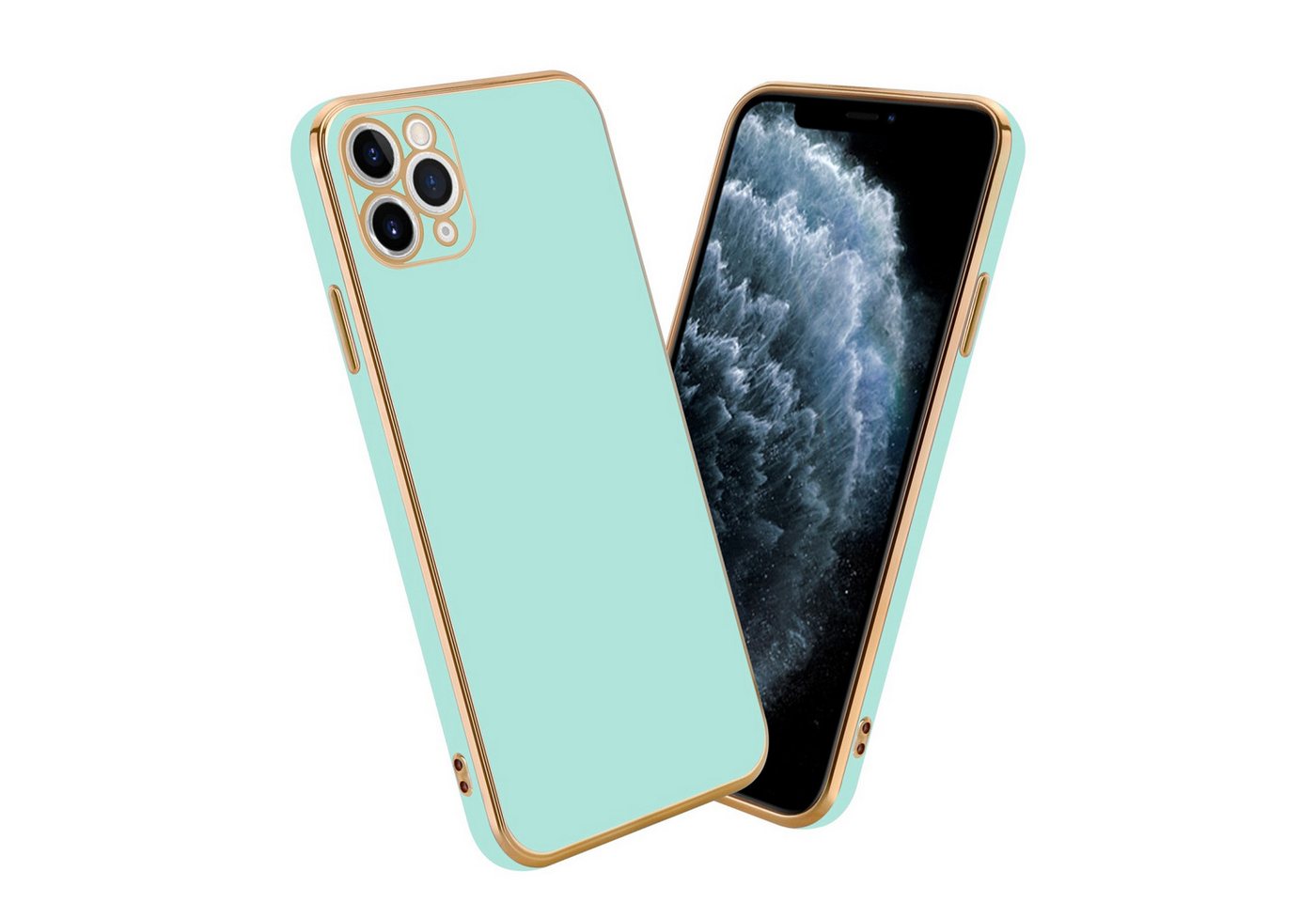 Cadorabo Handyhülle für iPhone 13 PRO MAX Hülle Apple iPhone 13 PRO MAX, Schutzhülle - TPU Silikon Hülle - mit Kameraschutz Cadorabo Handyhülle für iPhone 13 PRO MAX Hülle Apple iPhone 13 PRO MAX, Schutzhülle - TPU Silikon Hülle - mit Kameraschutz von Cadorabo