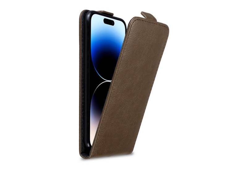 Cadorabo Handyhülle Apple iPhone 14 PRO Apple iPhone 14 PRO, Handy Schutzhülle, Klappbare Hülle, Kunstleder mit Magnetverschluss von Cadorabo